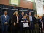 En Valle Fértil: Orrego inauguró obras claves y entregó computadoras a maestros y estudiantes