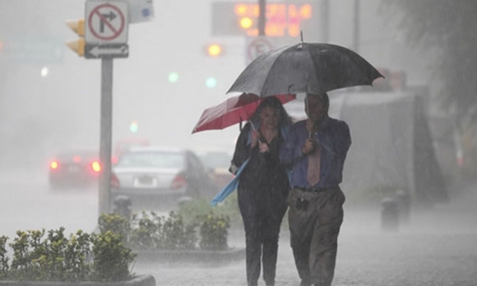 Fuertes tormentas en la mayor parte del centro y norte del país