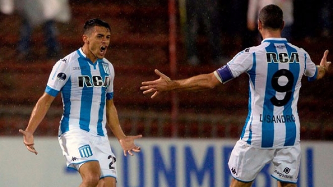 Racing ganó 3 a 2 en Colombia y avanzó en la Sudamericana