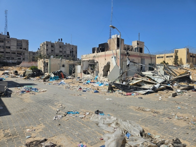 Gaza: un ataque al complejo médico Nasser dejó veinte muertos, entre ellos cuatro periodistas