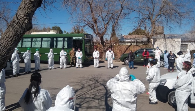 Más de 400 familias cauceteras recibieron kits de limpieza e higiene personal