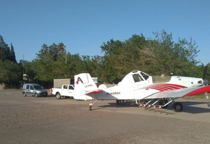 Comienzan aplicaciones aéreas para combatir Lobesia botrana