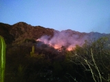 Incendio en la Majadita Valle F&eacute;rtil