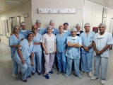 Se realizaron dos trasplantes simultáneos en el Hospital Rawson