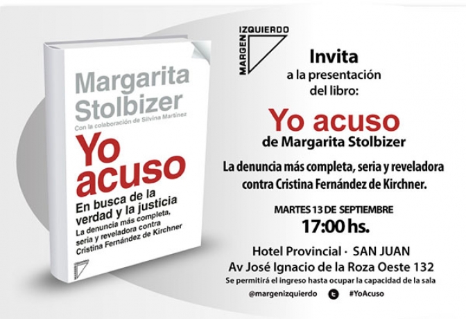 Presentación del libro &quot;YO ACUSO&quot;