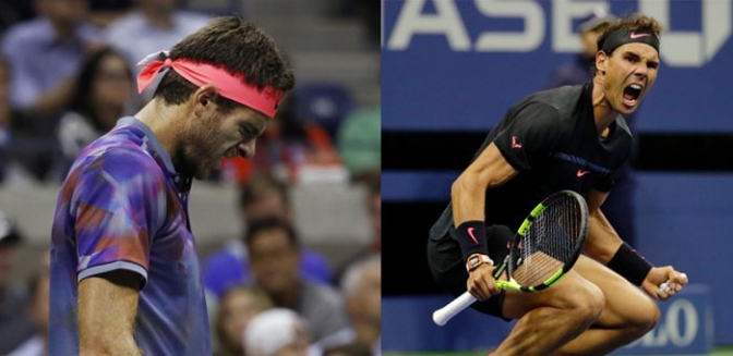 US Open: Del Potro no pudo con Nadal