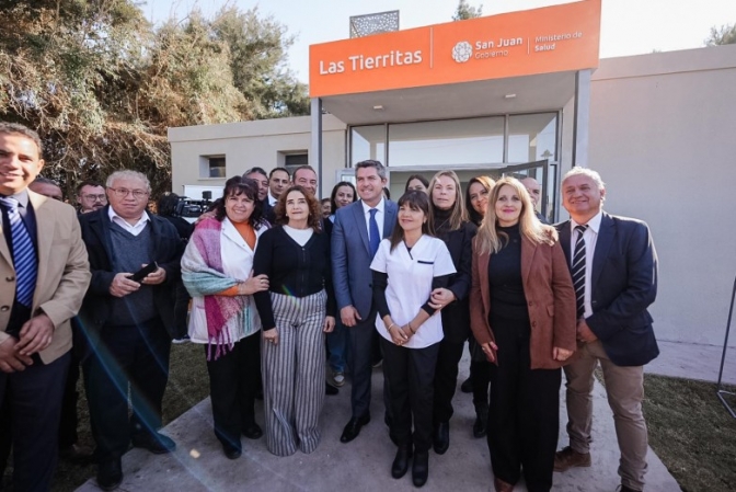 Albardón ya cuenta con un centro de salud totalmente renovado