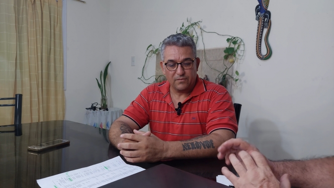 Entrevista a Cristian Riofrio Secretario de Obras de la Municipalidad de Valle F&eacute;rtil
