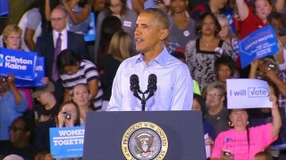 Obama se puso al frente de la campa&ntilde;a de Clinton