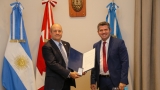 Orrego recibió al embajador de Canadá y empresarios para fortalecer vínculos comerciales