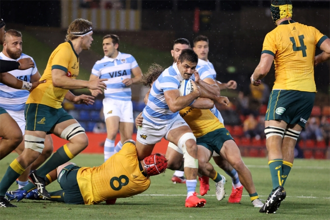 Los Pumas empataron con Australia por 15 a 15