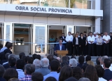 La Obra Social Provincia inauguró su nueva sede con tecnología de punta
