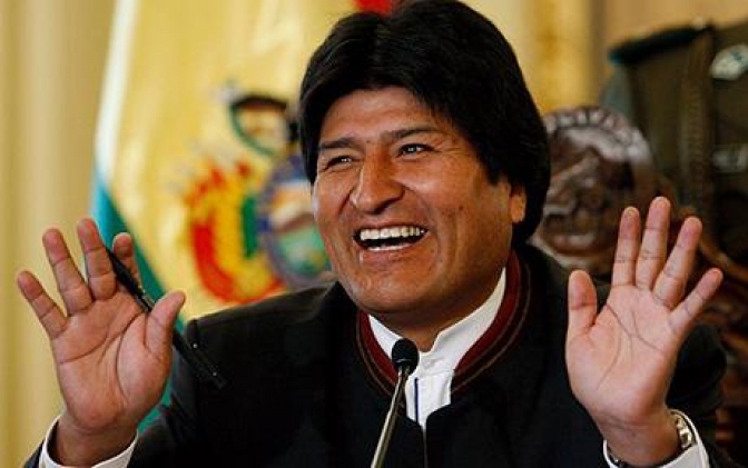 Evo Morales llama a Chile &quot;el pequeño Israel de Sudamérica&quot;