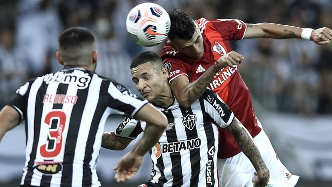 Mineiro goleó a River y lo dejó afuera de la Copa Libertadores