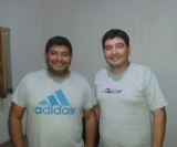 Mat&iacute;as Luna (Bioqu&iacute;mico) y Pedro Lucero (Ingeniero)