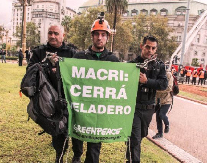 Greenpeace: “Es hora de que el Gobierno Nacional cierre Veladero”