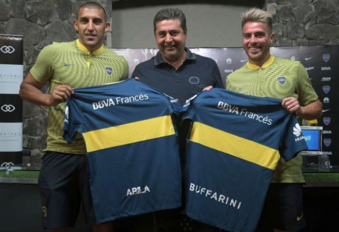 Boca presentó a los refuerzos