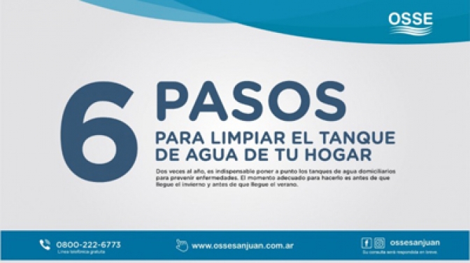 Limpiar el tanque de agua es una tarea vital en el hogar