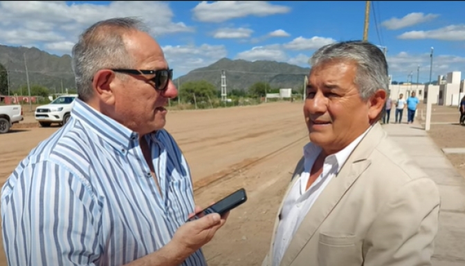 Entrevista al diputado departamental de Valle Fértil Omar Ortiz