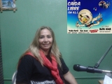 Griselda Elizondo en el programa &quot;Caida Libre&quot; en la 93.5