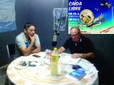 Hugo Rivero Delegado Municipal en el programa "Caida Libre"  Valle F&eacute;rtil