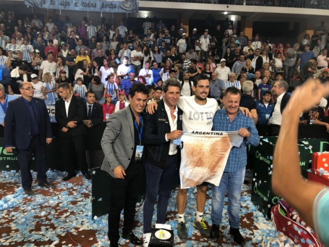 San Juan es parte de la historia: Argentina eliminó a Chile por la Copa Davis