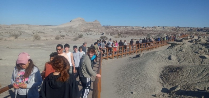 Récord en Ischigualasto: más de 4 mil personas visitaron el parque el fin de semana