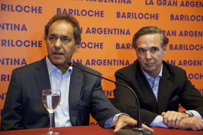 Scioli y Pichetto pusieron primera en la carrera presidencial