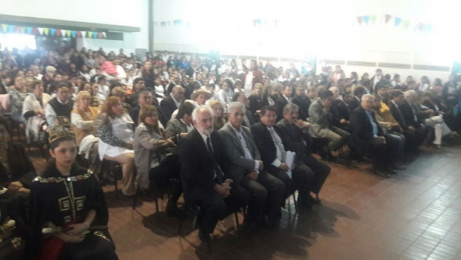 Inauguración de un CENS en Valle Fértil