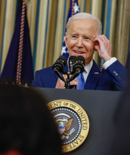 Biden ratific&oacute; su "intenci&oacute;n" de ir por la reelecci&oacute;n y dijo que impedir&aacute; la vuelta de Trump