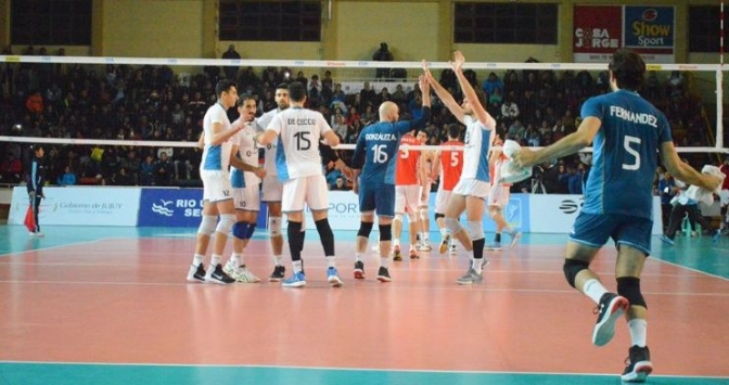 La Selección le ganó a Chile en el inicio del premundial de voley