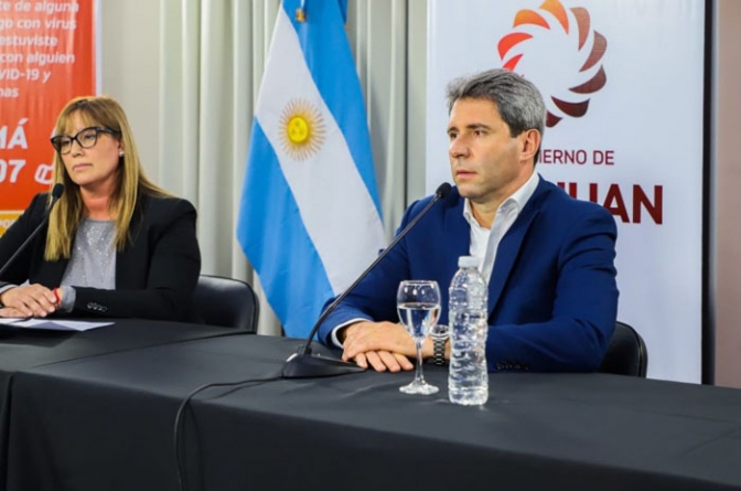 Sergio Uñac: &quot;No ha pasado la emergencia, seamos responsables y cuidadosos&quot;