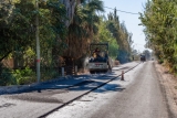Finalizaron las obras de pavimentación en un tramo clave de calle Alfonso XIII en Rawson