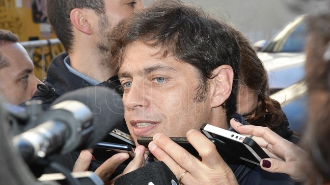 Kicillof se concentra en el Conurbano, con un discurso que hace eje en la economía y la seguridad