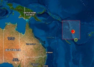 Un sismo de 6,2 de magnitud afect&oacute; el archipi&eacute;lago de Vanuatu