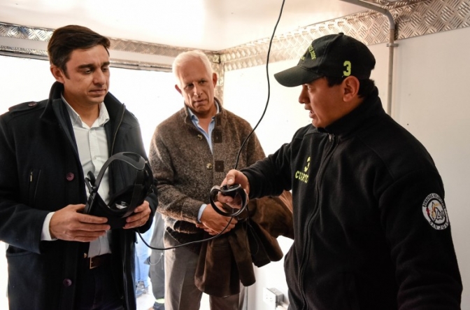 Bomberos Voluntarios cuenta con un Centro de Capacitación Virtual único en la región