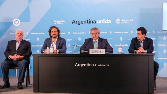 Fernández anunció que el aislamiento obligatorio sigue hasta el 26 de abril