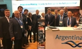 San Juan inaugur&oacute; su stand en la Feria Minera de Toronto