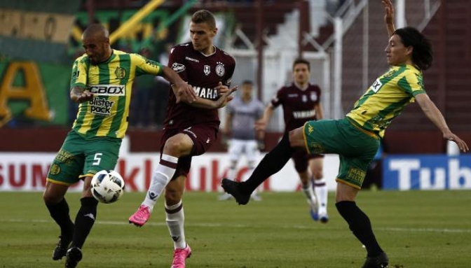 Lanús igualó con Aldosivi de Mar del Plata