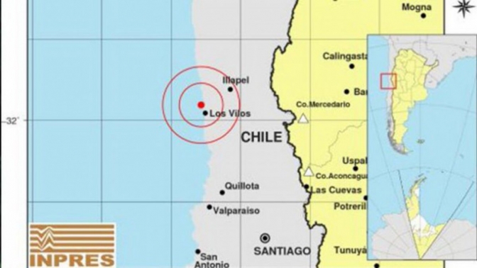 Un sismo de 6.1 sacudió Chile en medio de las protestas