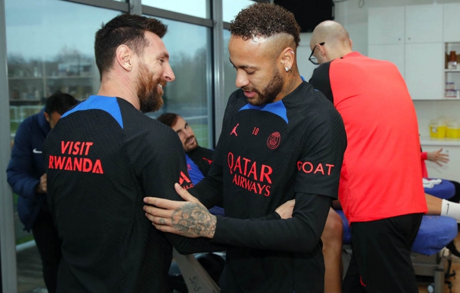 Lionel Messi se sumó a los entrenamientos del PSG tras sus vacaciones post Mundial